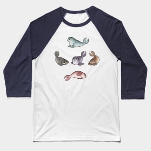 Little Seals 1 Baseball T-Shirt